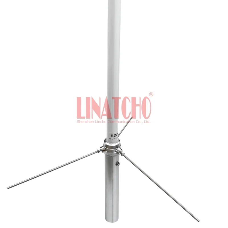 1.7Meter BC200 With Cutting Chart 430-490MHz UHF Repeater Base Station Fiberglass Antenna Mast