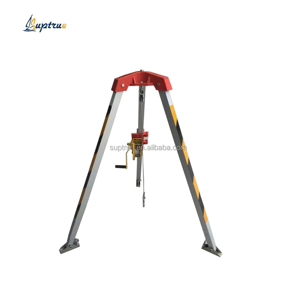 Firefighting Equipment Durable Long Life Time 1000kg Industrial Lifting Tool Rescue Tripod