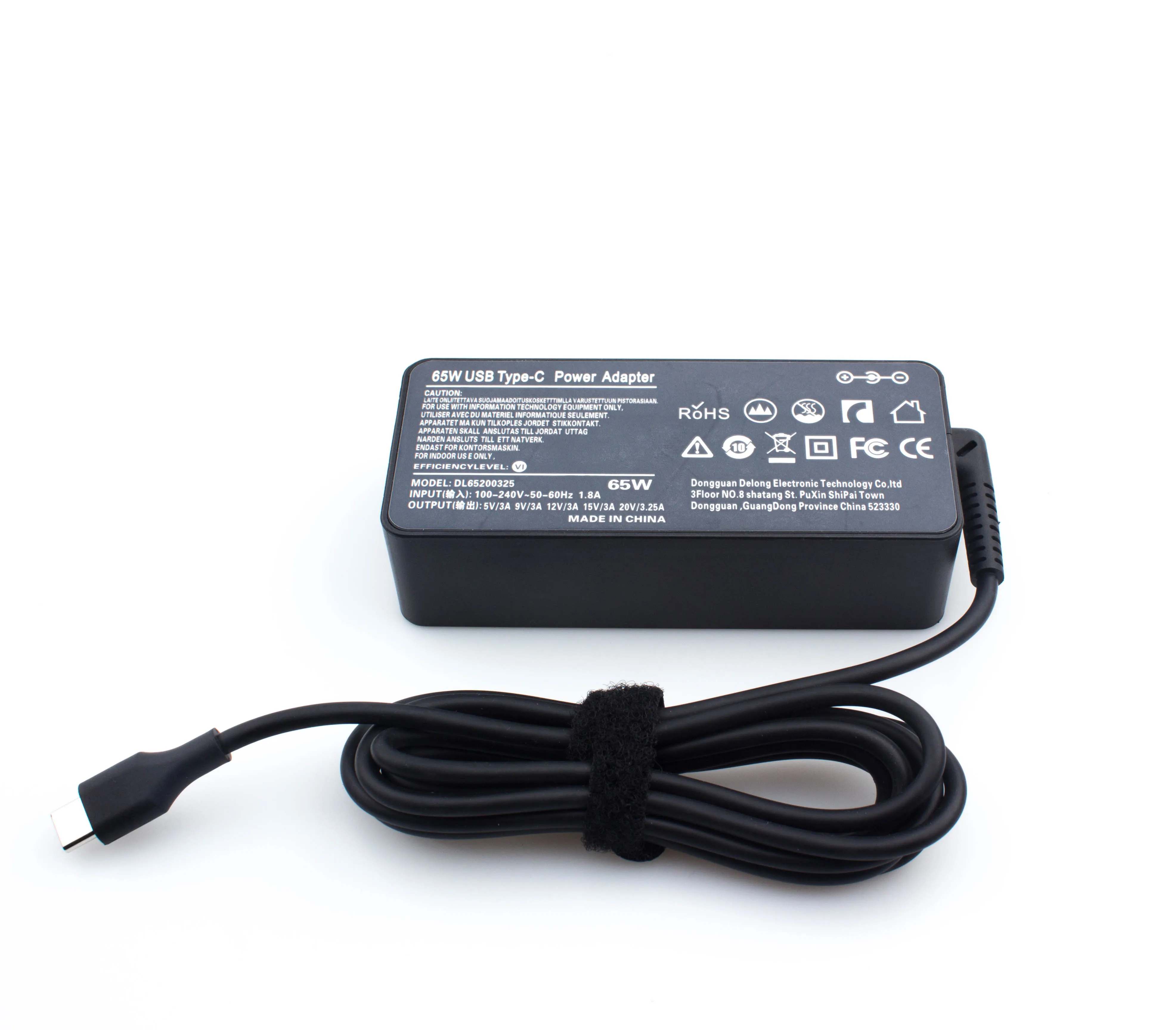 65W 45W USB-C Adapter Chromebook Charger USB Type C Laptop Power Supply For Lenovo Dell HP ASUS Acer Samsung