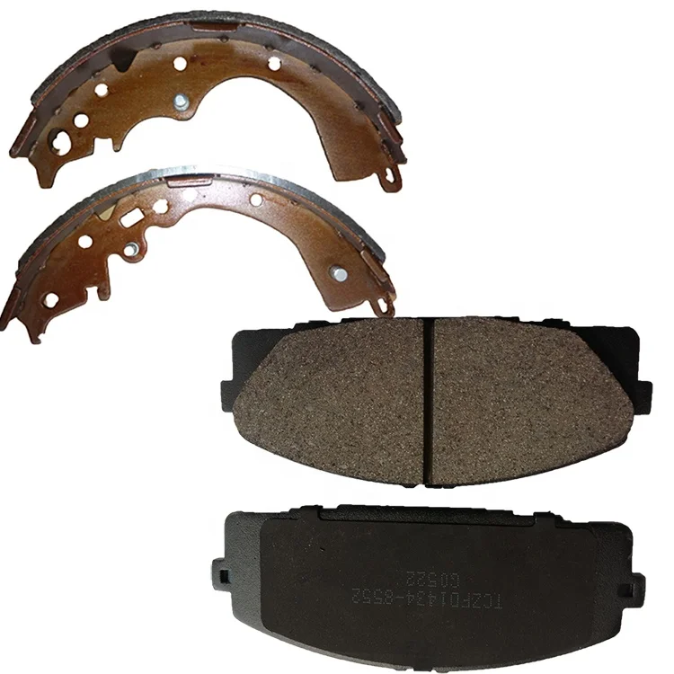 China manufacturer 04465-25040 Ceramic Brake Pad D1344 for toyota Hiace Box hilux brilliance  jinbei  mpv FOTON