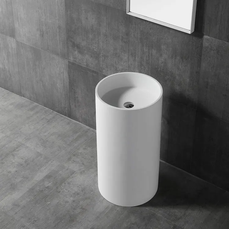 Раковина из искусственного камня для ванной комнаты