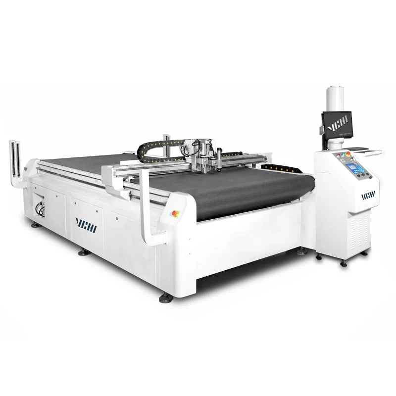 VCHI 1600*1200 Multi-layer Cutting Machine for Sheet Fabric Garment Industry Sample Room Cutting Solutions Oscillating Knife