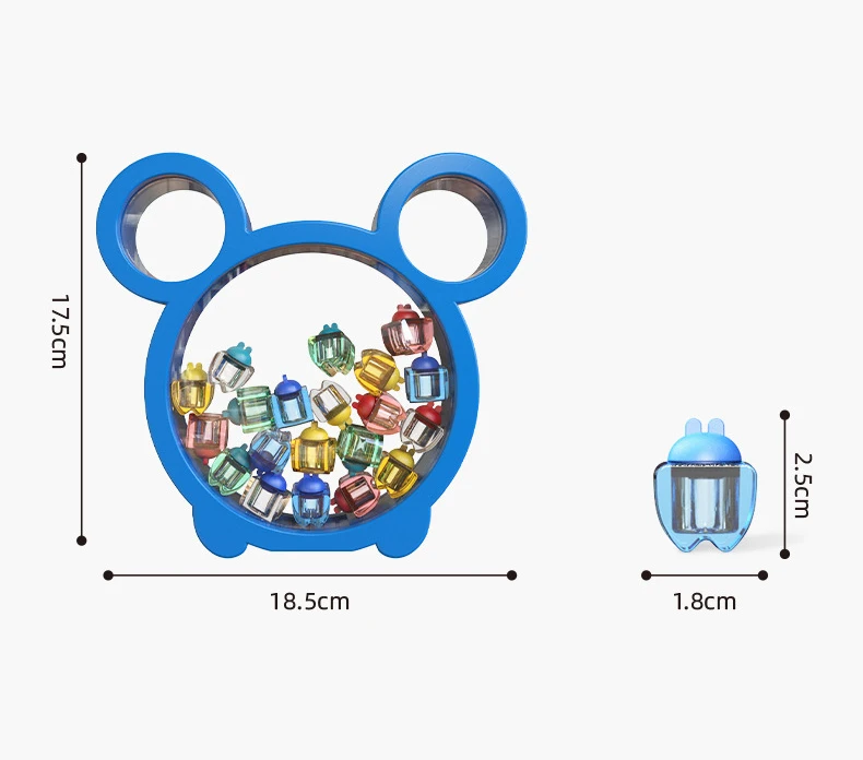 Cute Bear Shaped Baby Milk Tooth Box Storage House Fetal Hair Collection Souvenirs Gifts Tooth Fairy Box Other Baby Toys