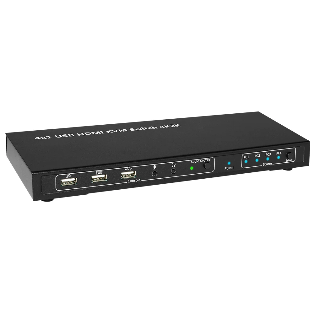 OEM 4 Ports USB HDMI 2.0 KVM Switch