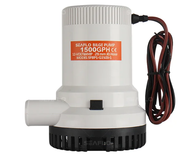 SEAFLO ручной морской откачивающий насос 1500gph 12v для лодки