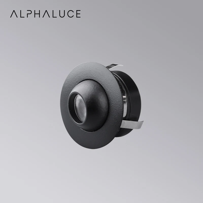 1W Modern Rotatable Led Downlight Celi Anti Glare Cabinet Adjust Downlight Recessed Adjustable New Design Eyeball Spot Light Led