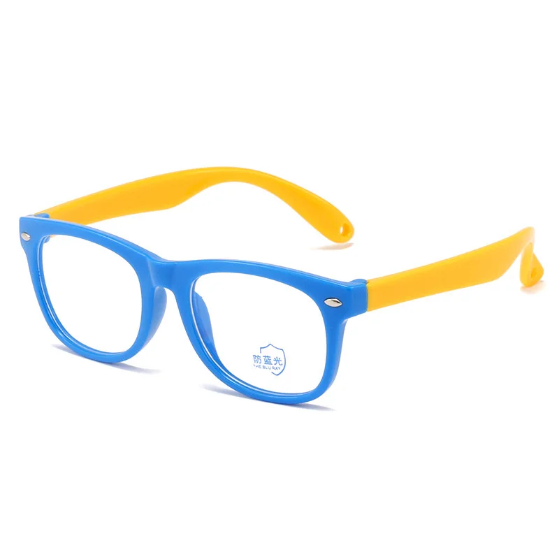 Flex tr90 silicone optical eye glasses frame kids eyeglasses frames