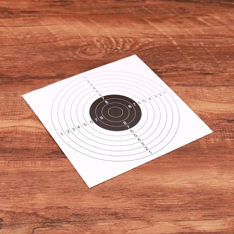 Shooting Accessories Circular Paper Targets Non-Adhesive Training Aim Shooting Paper Target 14 cm 100 pcs