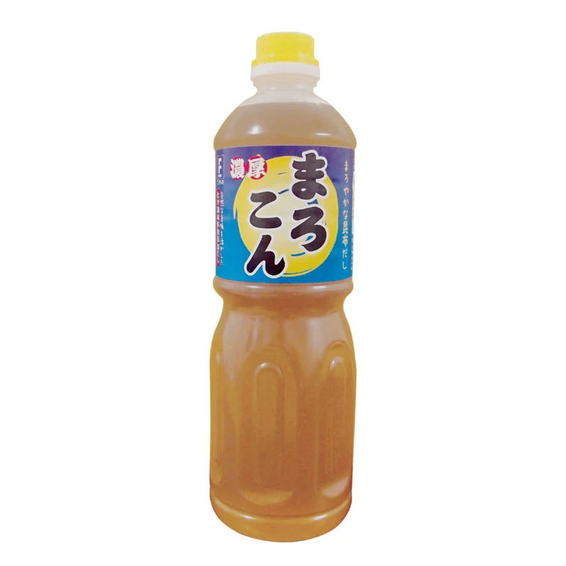 Using high quality liquid seasoning Japan konbu kelp soup stock