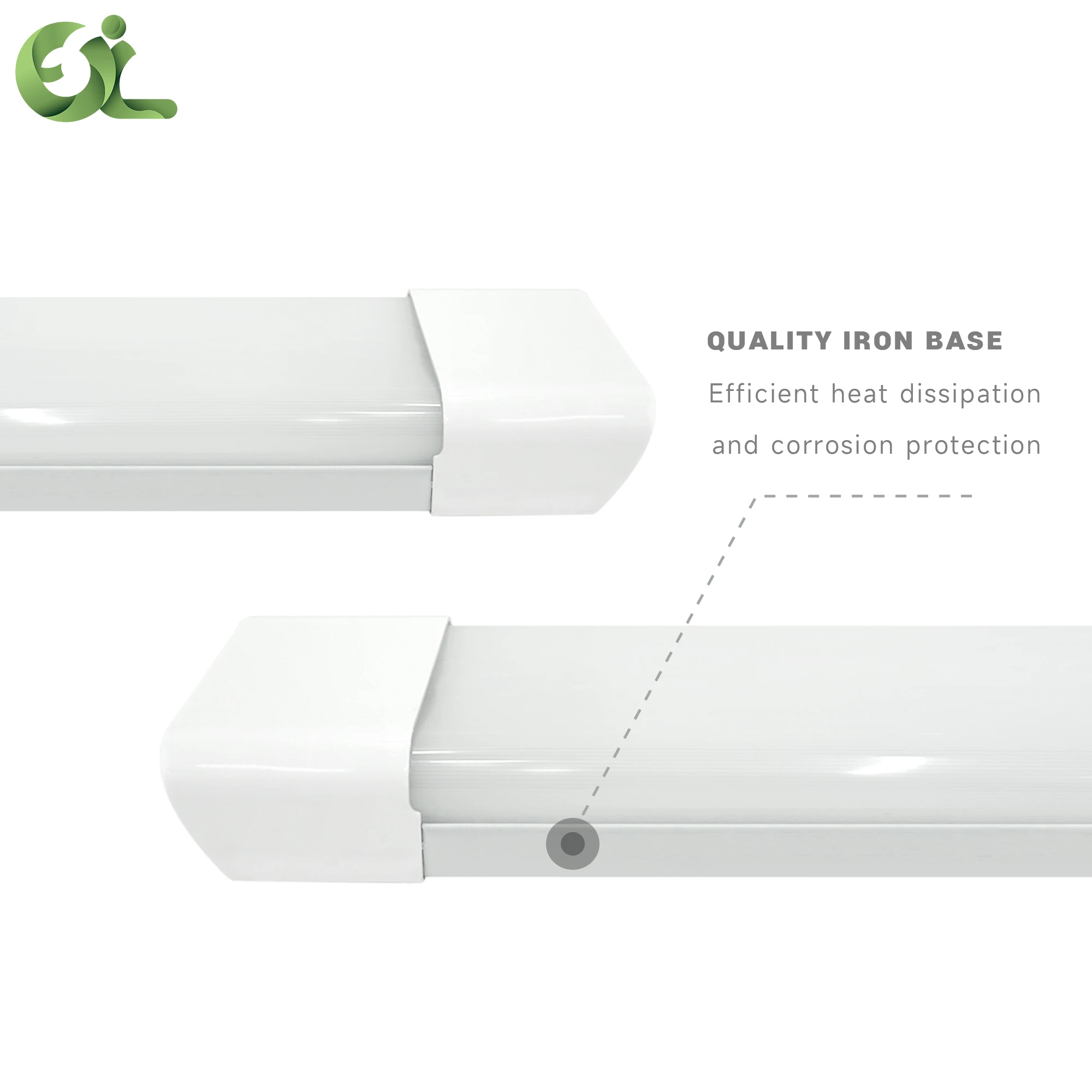 28w 2ft 2000Lm Indoor Panel Led Batten Lights Body Lamp Power Lighting Evo Purification Light