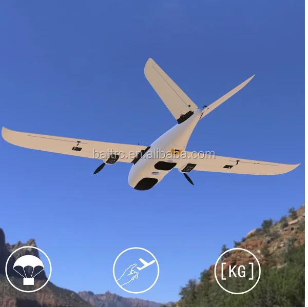 Believer  UAV 1960mm  EPO Portable Aerial Survey Aircraft RC Airplane KIT