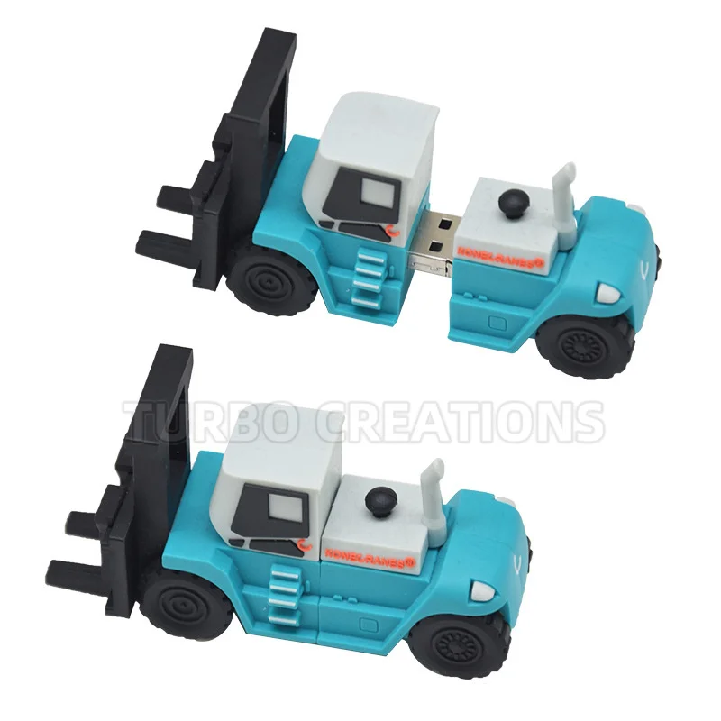 Personalized Cartoon Car PVC Rubber advertising USB Flash Drive 2D 3D Design Promotion Memory Stick 4GB 8GB 16GB Pendrive USB