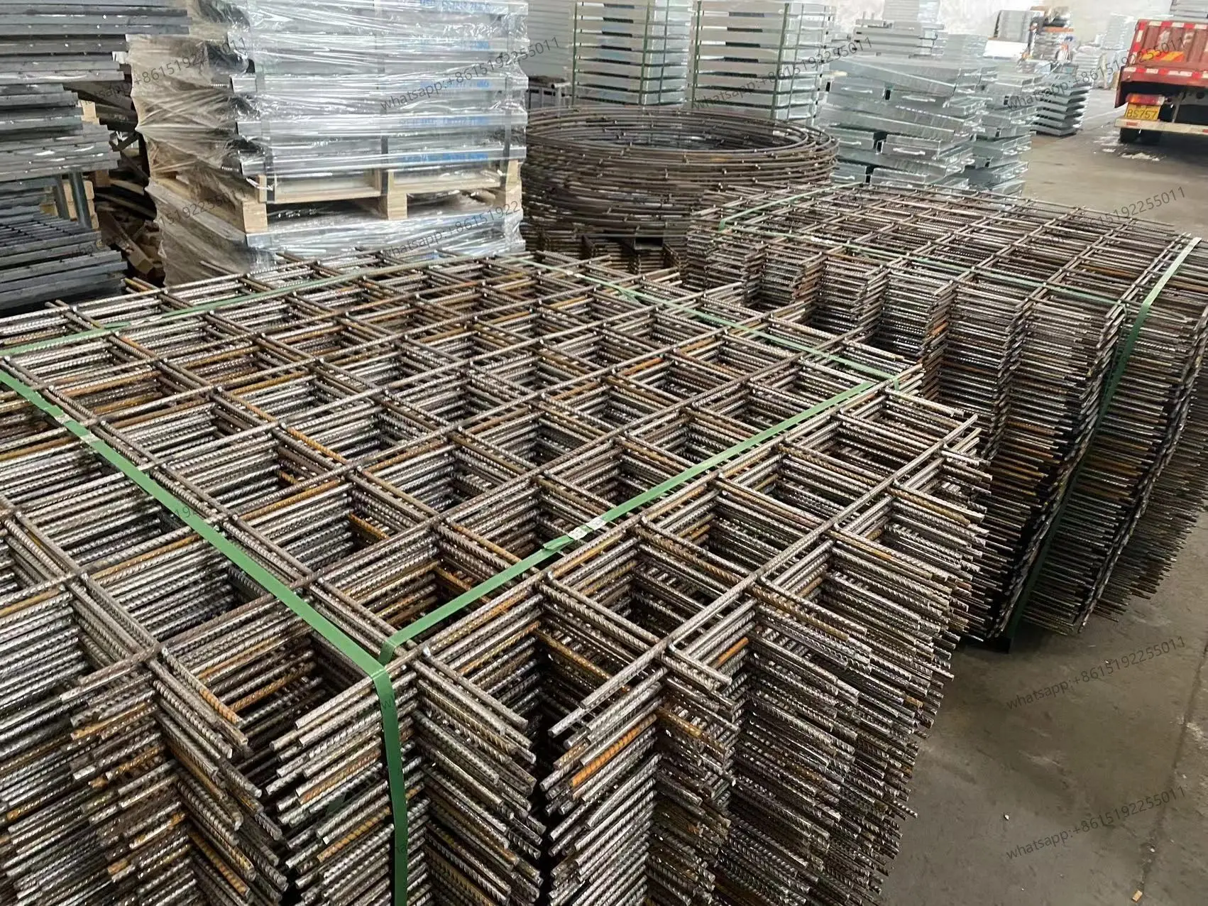 Threaded Steel Reinforcing Concrete Welded Wire Mesh