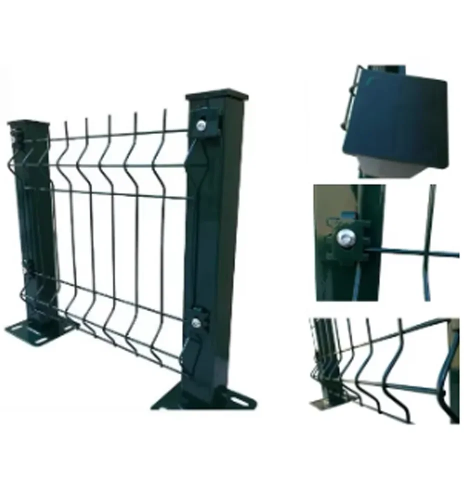 Affordable 3D Welded Wire Mesh Fence with Barbed Wire for Maximum Security in Your Garden