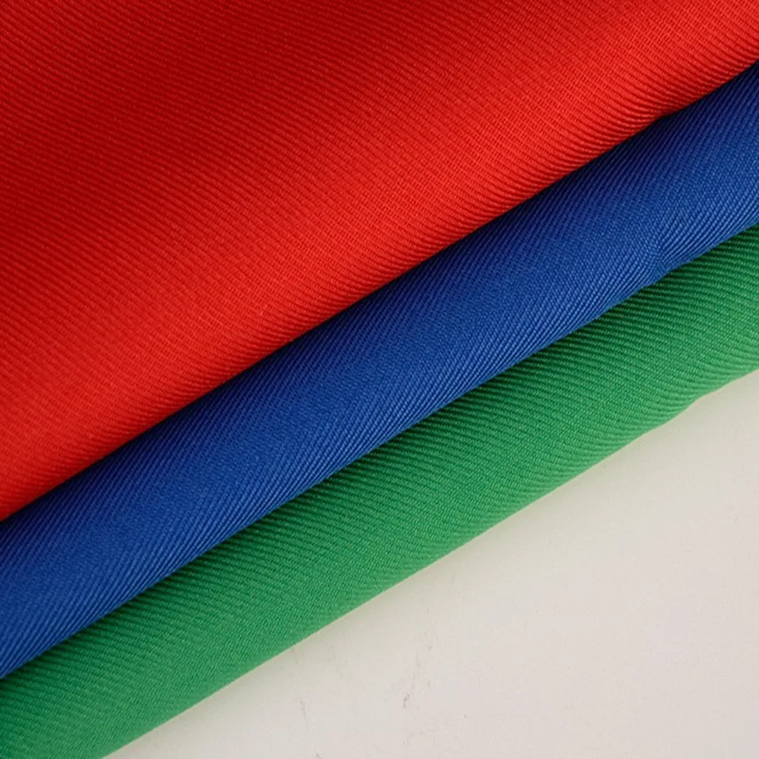 115 Colors Ready In Stock 100% Polyester 300D Twill Gabardine Fabric for Apron Uniform