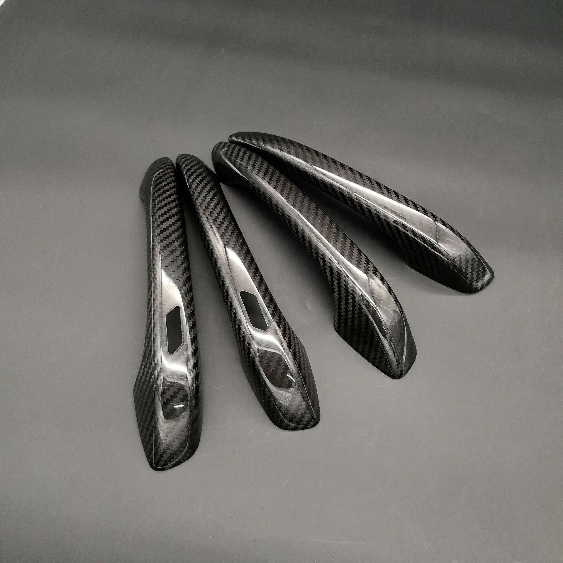 Carbon Fiber Car Exterior Accessories For Porsche Cayenne Carbon Fiber Door Handle Cover