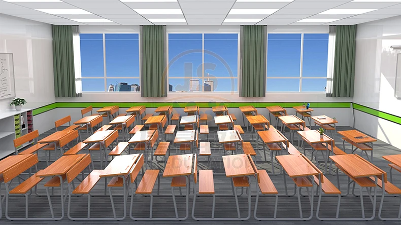 Middle student furniture desk an dchair price of school table bench