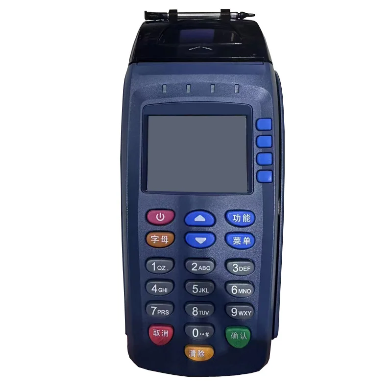 Низкая стоимость S90 Pos машина с английской клавиатурой принтера 2g 3g терминал для б/у