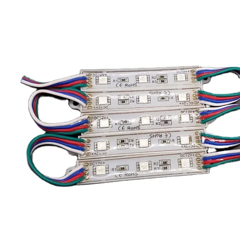 
 Наружный декоративный и меняющий цвет smd СВЕТОДИОДНЫЙ модуль с rgb-светодиодом, 12 В постоянного тока  