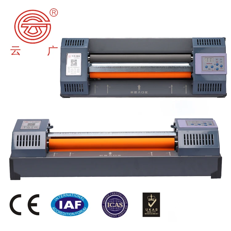 China best desktop small manual hot pressing roller press cold laminating machine for paper a3 a4 photo mounting and pvc id card