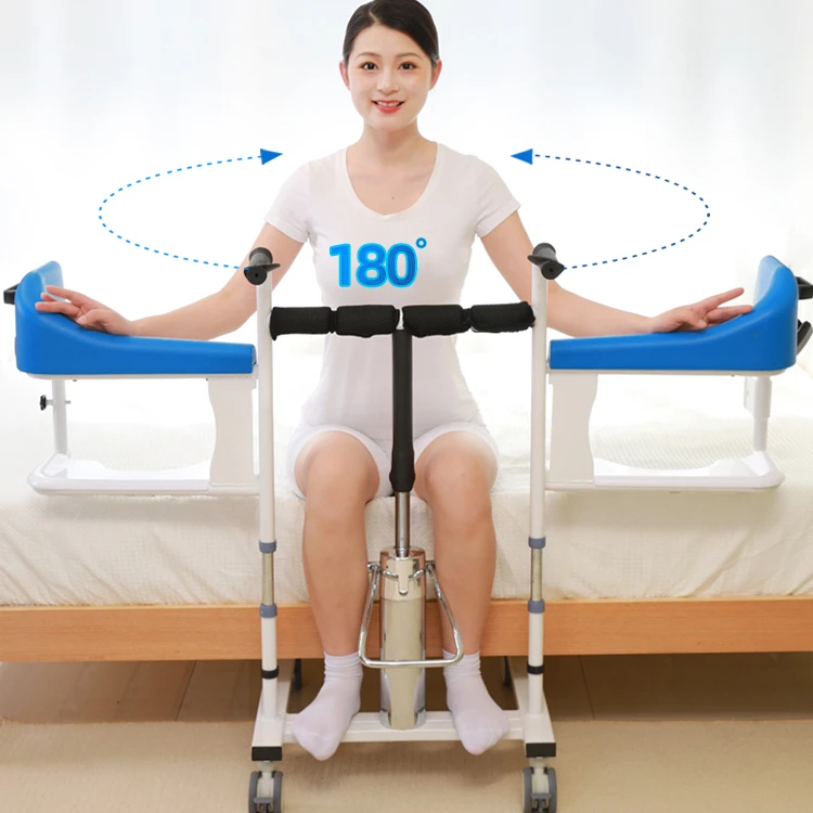 Patient Lifting Transfer Chair Transfer Chair Easy To Move Patients Disabled Transfer Chair