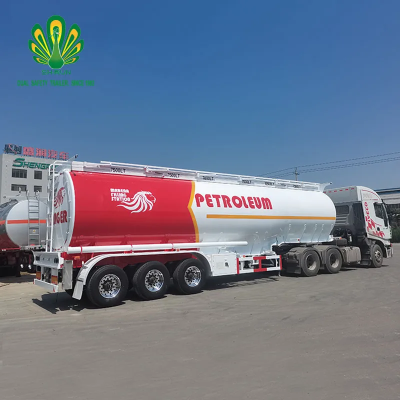 3 Axles 40000 42000 45000 50000 60000 Liters Fuel Tank Truck Trailer Petrol Gasoline Diesel Oil Tank Fuel Tanker Semi Trailer (1600644982078)
