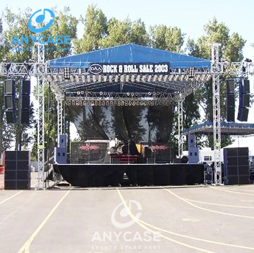 Customizable Aluminum Frame Truss Structure and Stage Lights Exhibition Truss
