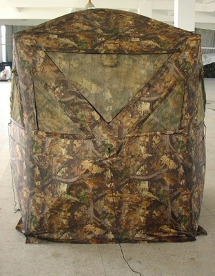 Factory Supply Winter Outdoor Camouflage Folding Hunt Tent Shooting See Through Hunting Tent