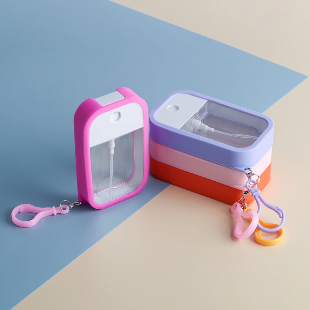 Custom Refillable  Mini Travel Card Type 3ml 5ml Alcohole Mist Touchland Spray Hand Sanitizer Bottle