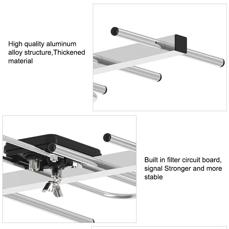 Wholesale Omni Directional Tv Antena Outdoor Digital Hdtv aerial strong singal amplifier hd tv antenna