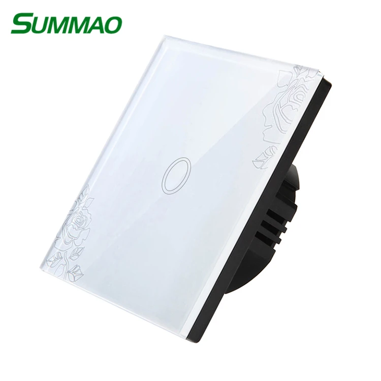 Простой дизайн Fabricantes De Interruptores сенсорный выключатель, дома электрические аксессуары выключатель света