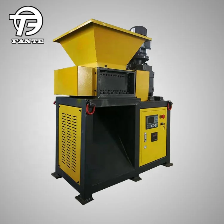 FANTE  Automatic waste plastic film Shredder crusher for pp pe Scrap plastic Shredder machine