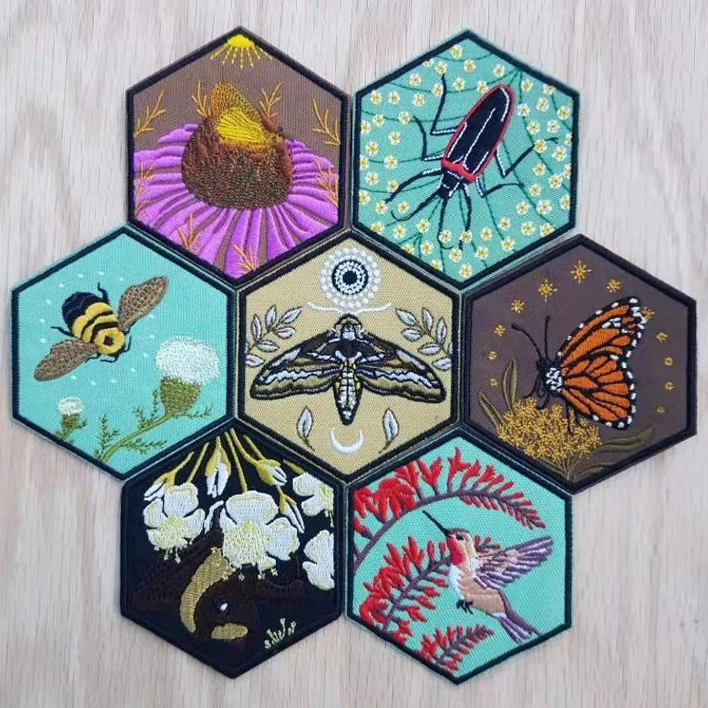 Grateful Dead Embroidered Patch White