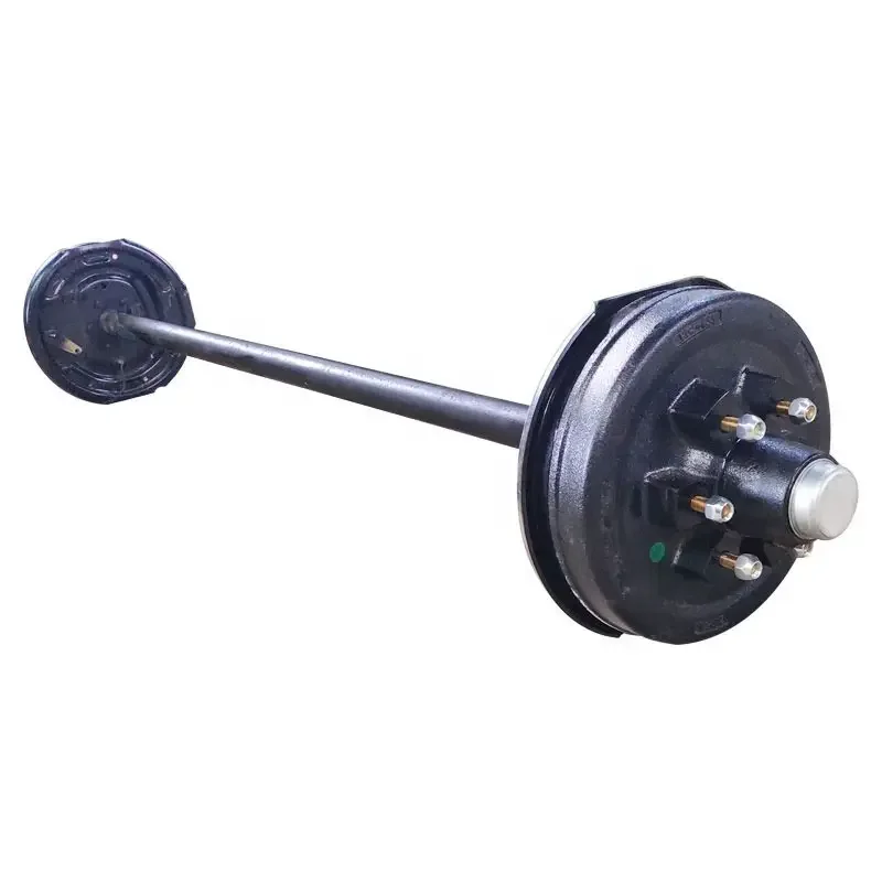 3500 Lbs Remolque Trailer Suspension Parts Straight Axle Brake Axle Assembly