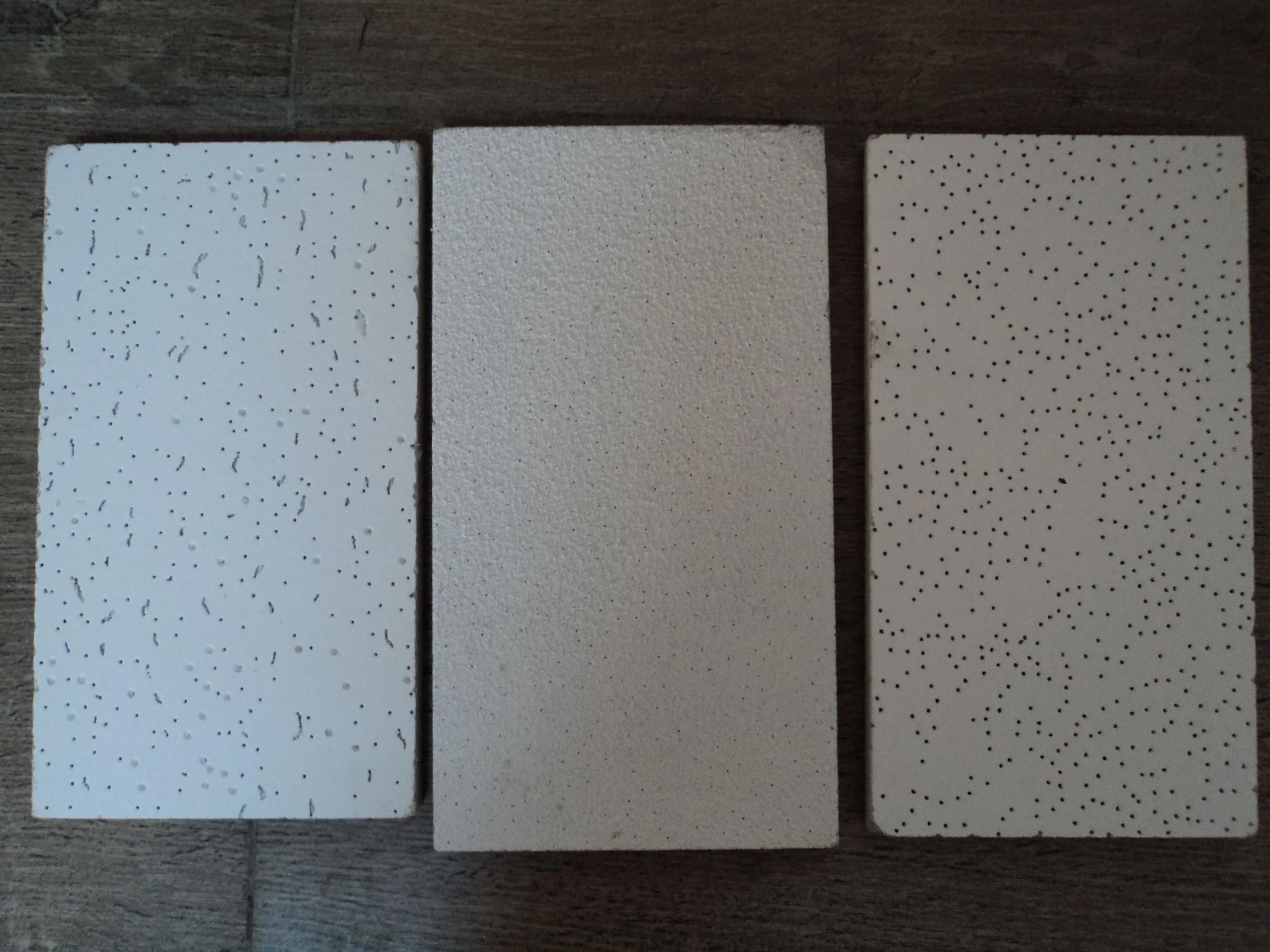 Water resistant mineral fiber glass ceiling tile for office building