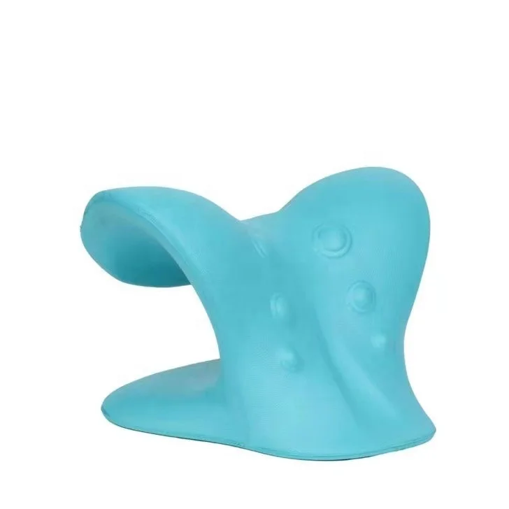 Neck Shoulder Stretcher Relaxer Cervical Chiropractic Traction Device Pillow for Pain Relief Cervical Spine Alignment Gift