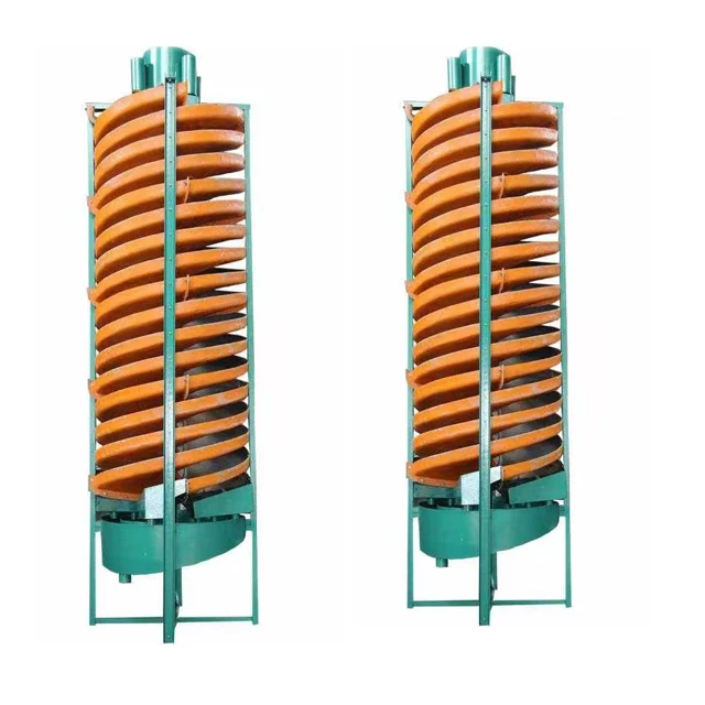 Gold Mining Plant Ore Mining Process Equipment Fiberglass Spiral Chute