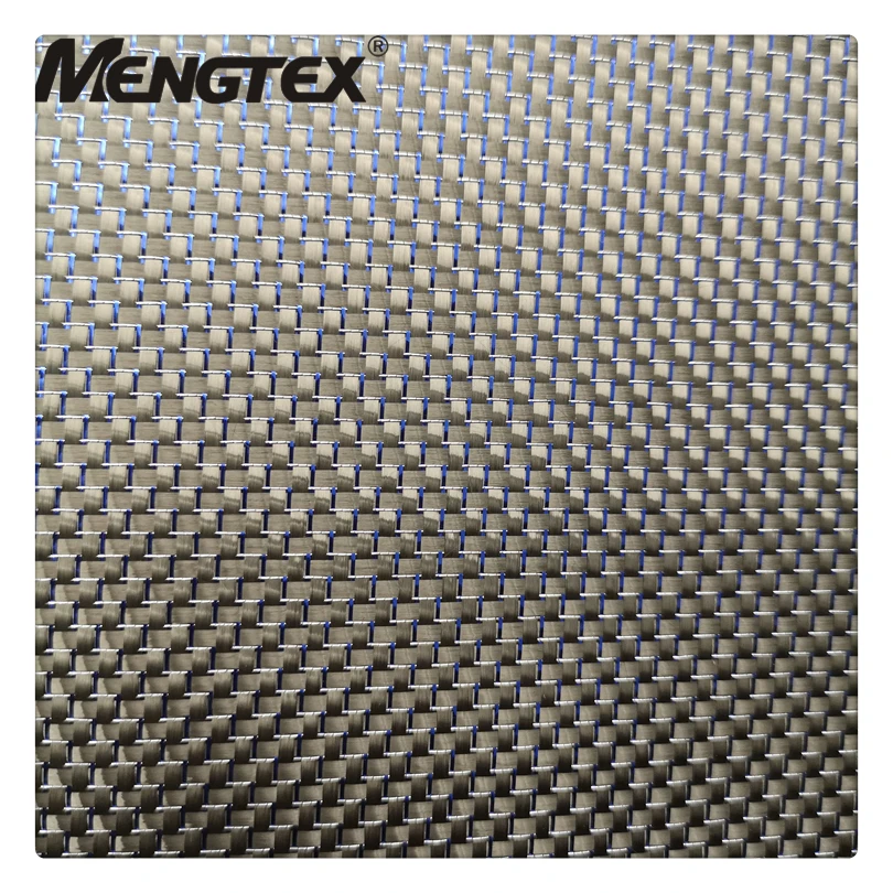 3K blue thread 100% carbon fiber fabric carbon fiber cloth