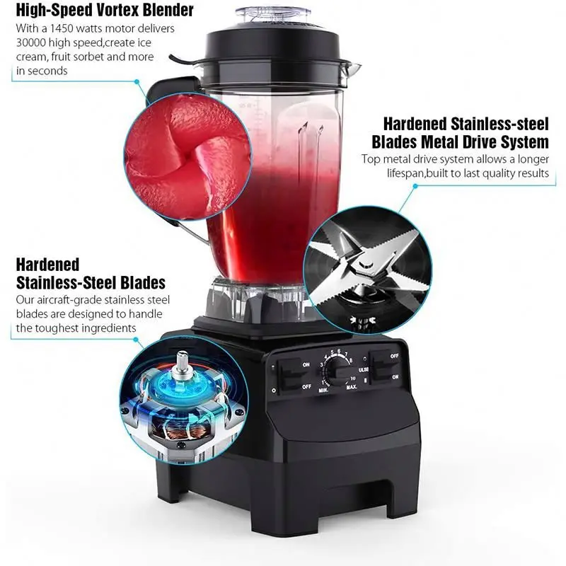 Electric Blender 2000W Blender Machine Blenders And Juicers