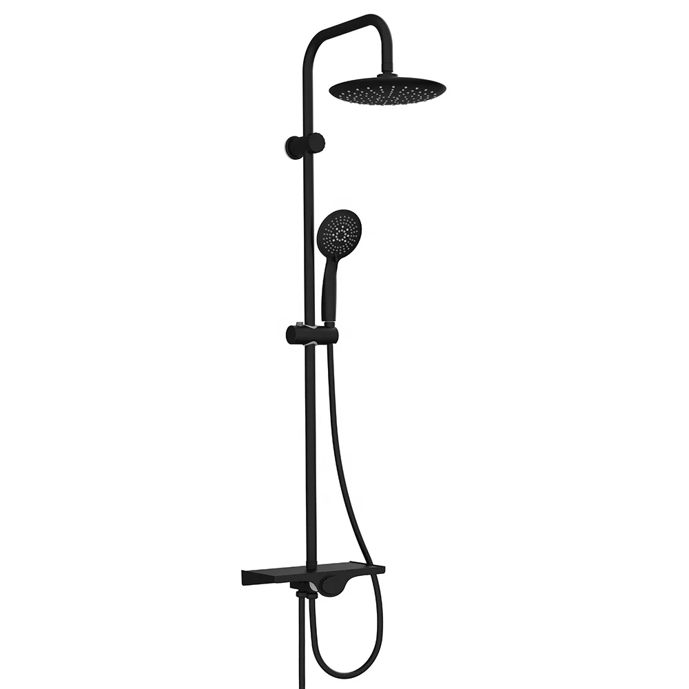 Factory Direct Sale Ceiling Hand Shower Wall Set Luxury Rain Shower System Set Custom Multifunctional Shower Set