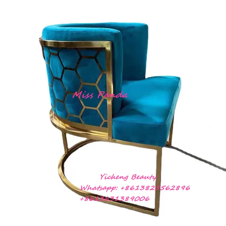 Yicheng beauty factory wholesales sofa chair modern design air leather sofa chairs modern waiting area chairs from China