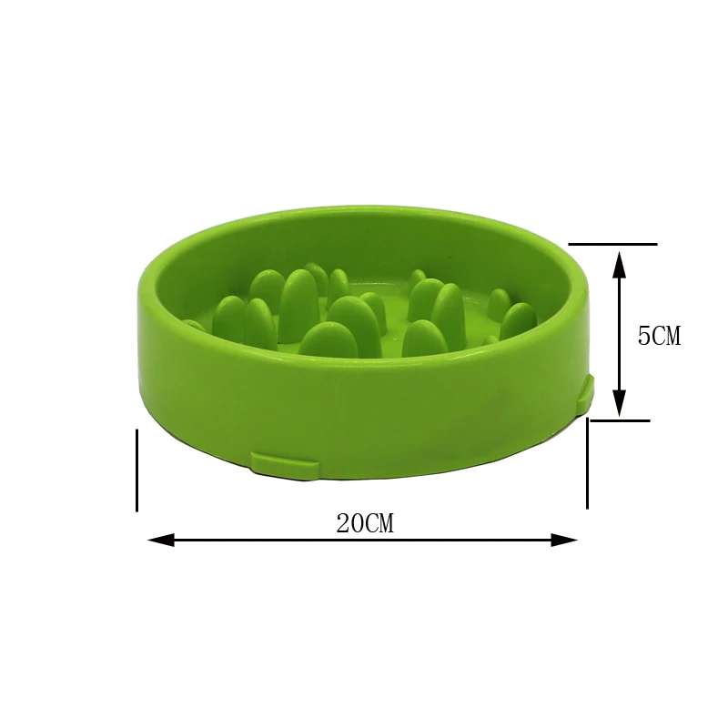 Factory hot selling pet food slow eating dog bowl slow feeder dog bowl