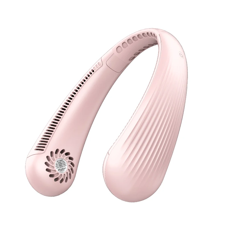 Wholesale Outdoor Travel USB Personal Leafless neck fan sport portable neck fan