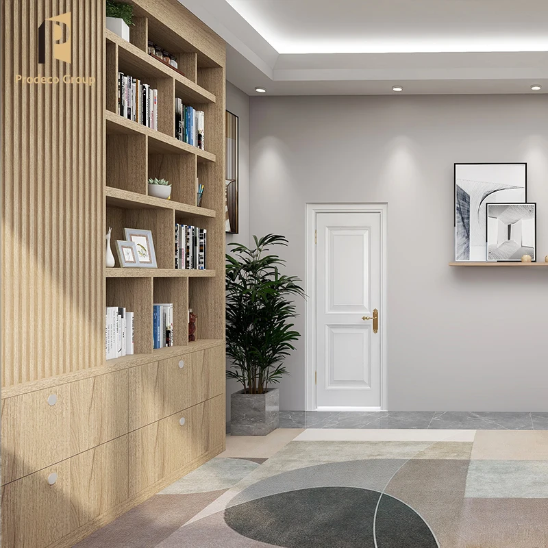 Display Bookcase White Nordic Bookcase Modular Bookcase