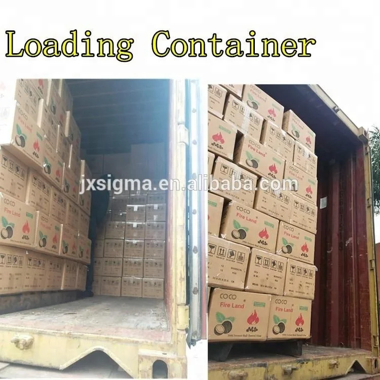 Indonesia coconut shell made natural shisha hookah coco charcoal