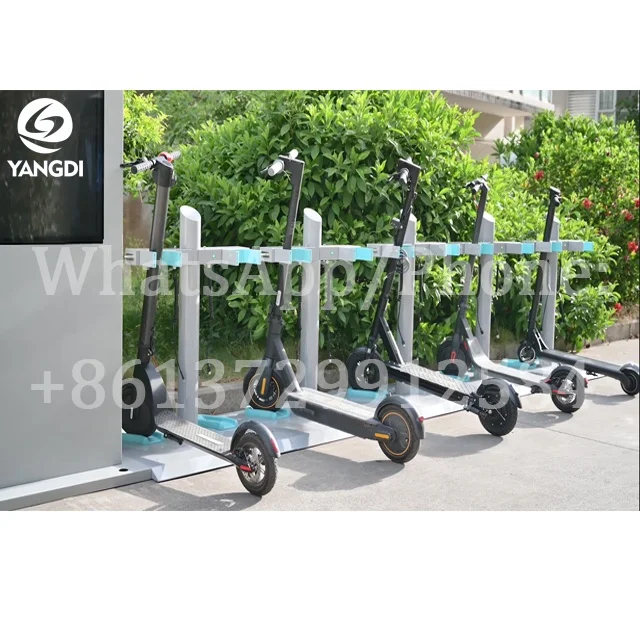 Automatic Smart Top Selling Li-ion Battery Charging pile for E-escooter