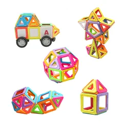 Magnetic Blocks of 3d magnetic cubes building blocks toy tiles for kids