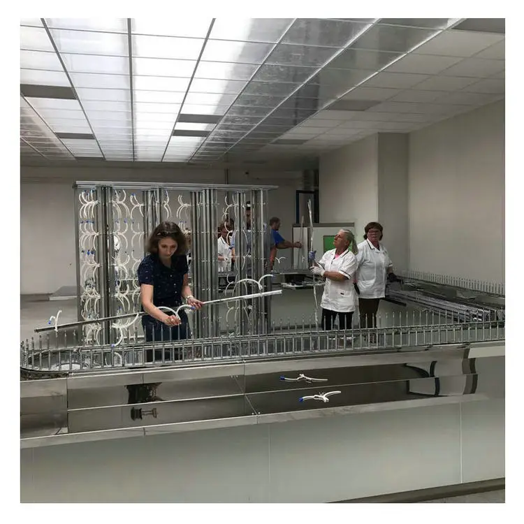 Plastic Parts Automatic Dust-Free UV Spraying Production Line