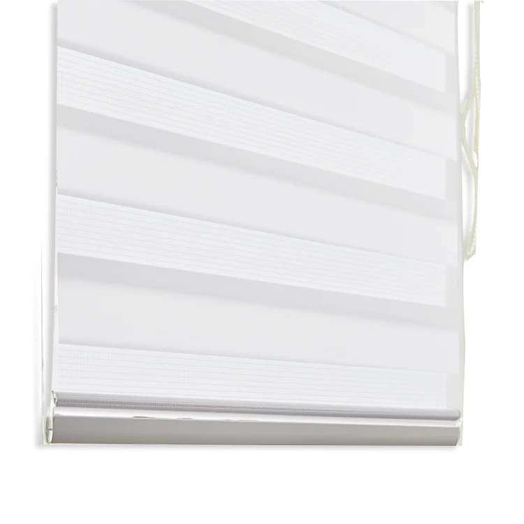 Double Layer Office blinds shades shutters roller blind control zebra blinds For Home Decoration