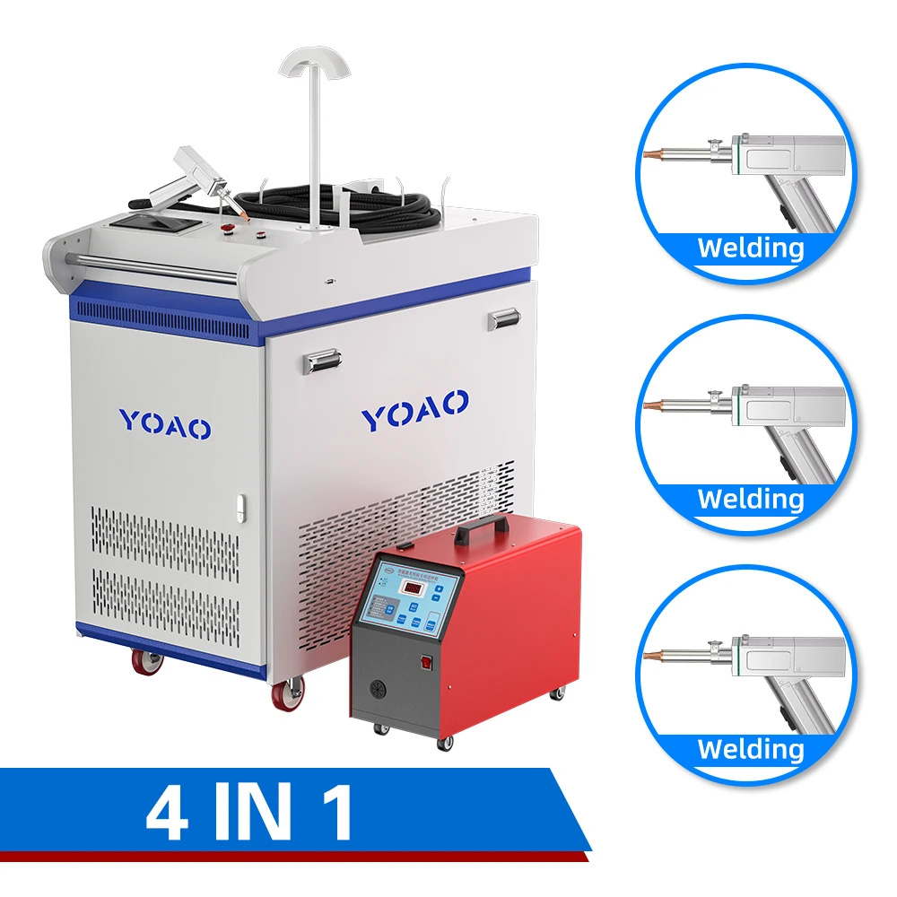 YOAO Handheld Laser Welding Machine 3 In 1 Laser Welding And Cutting Machine For Metal